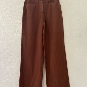 lululemon athletica Brown Wide Leg Pants